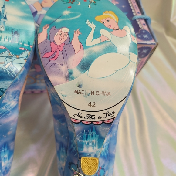 Disney Cinderella Heels "Faith in Dreams" by Irregular Choice Size 42/US 10 - Picture 12 of 15